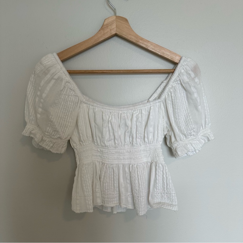 Sunday Best Top White Size XS